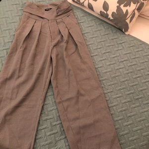 Nasty Gal checkered trousers